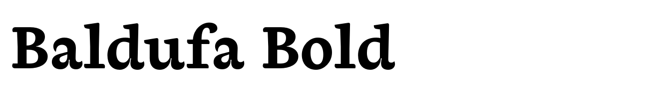 Baldufa Bold